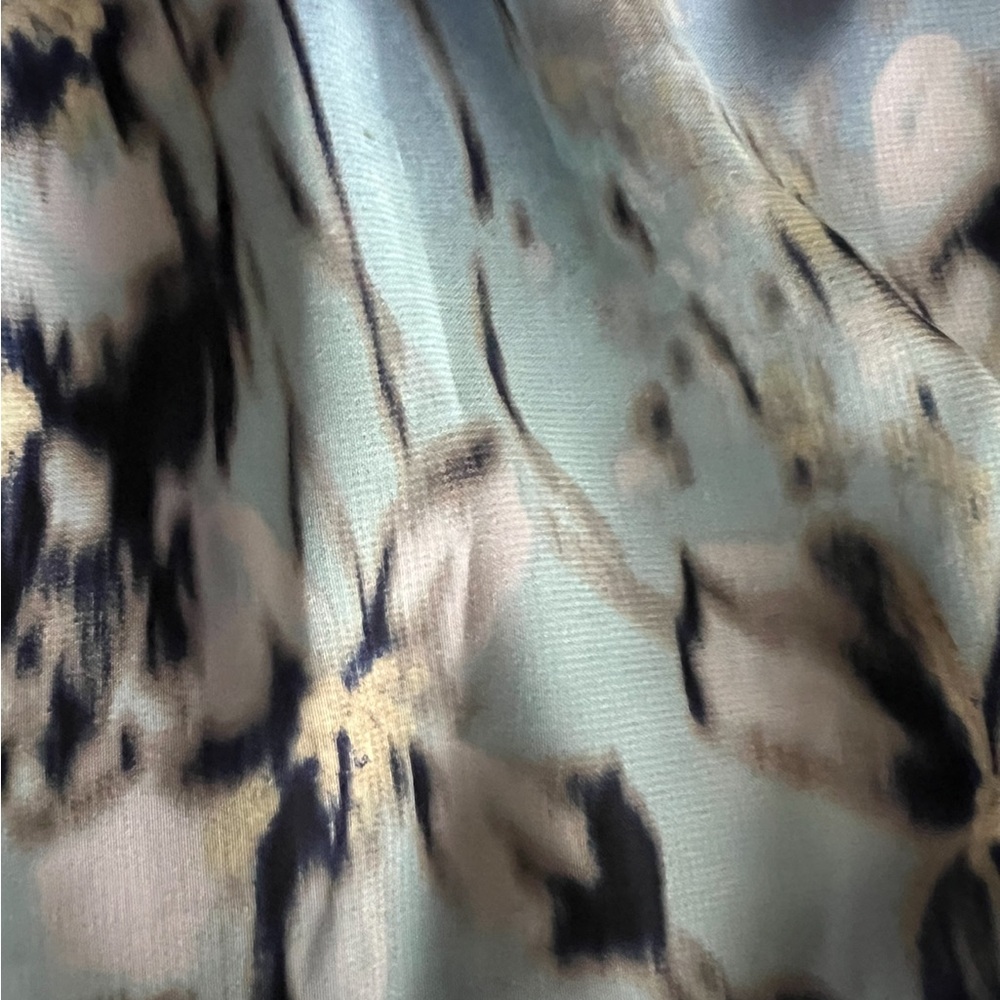 BRAND NEW Rabbit Rabbit Rabbit Light Blue Print Dress with Belt SZ.6 - Picture 4 of 7